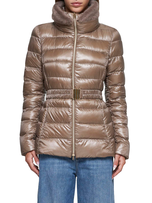 Claudia quilted nylon down jacket by Herno Icons