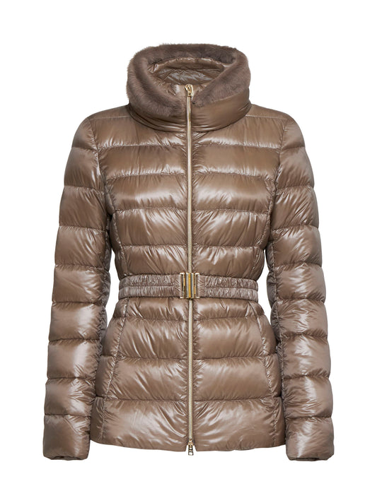 Claudia quilted nylon down jacket by Herno Icons