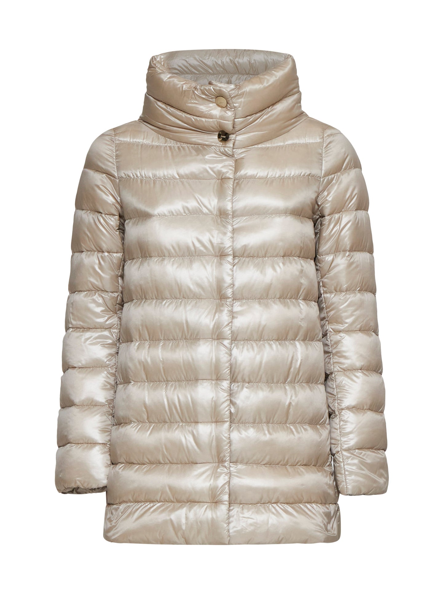Amelia quilted nylon down jacket