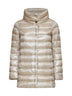 Amelia quilted nylon down jacket