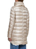 Amelia quilted nylon down jacket