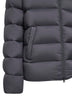 Grey Ecoage hooded down jacket