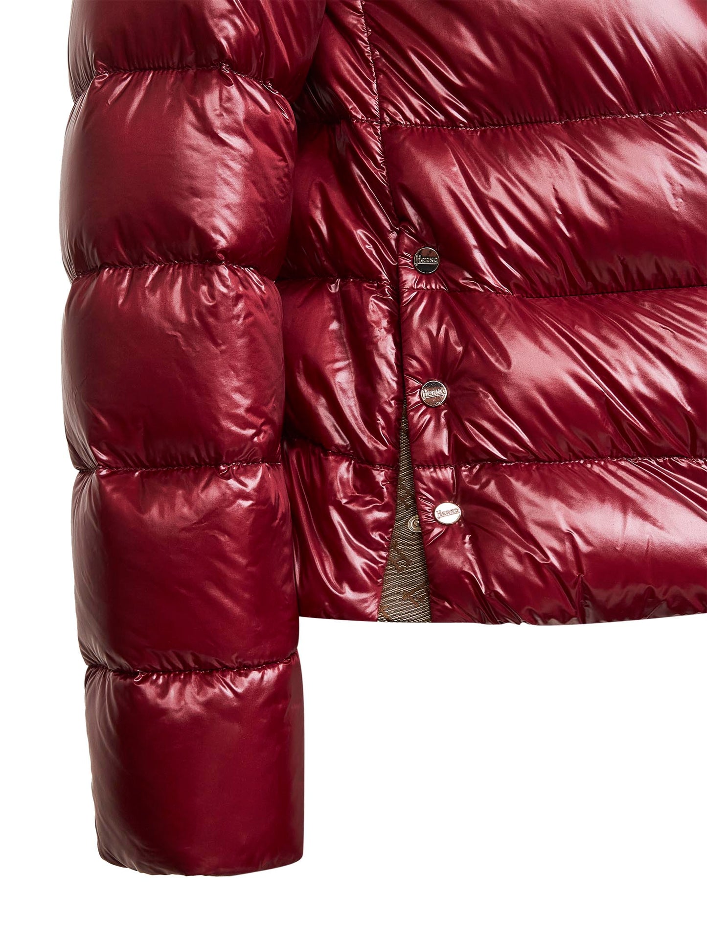 Piumino cappa in Nylon Ultralight bordeaux