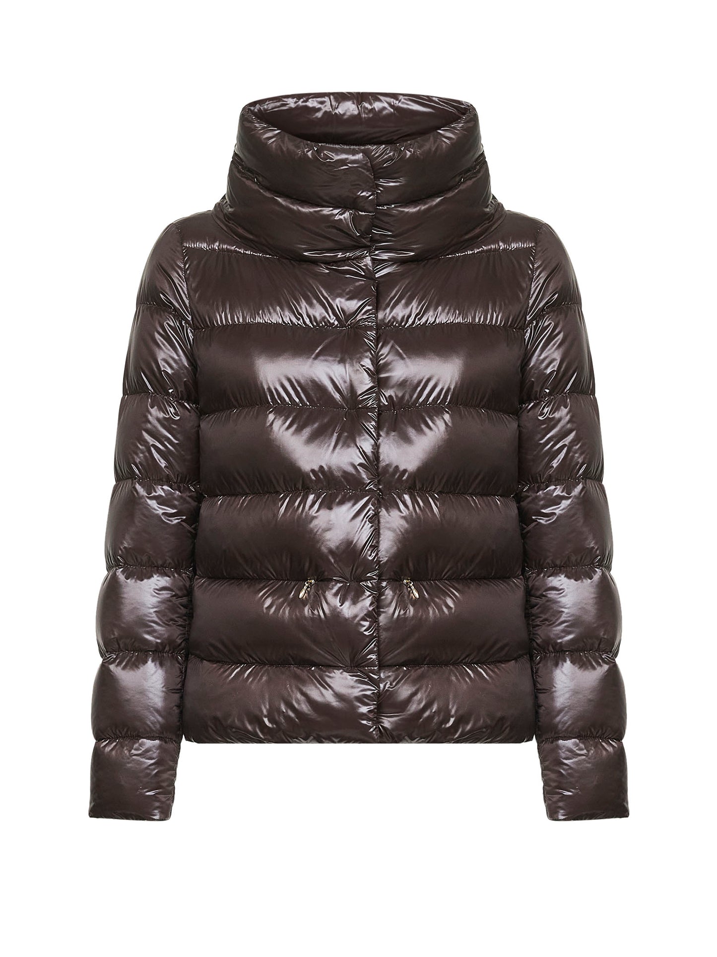 Piumino cappa in Nylon Ultralight marrone