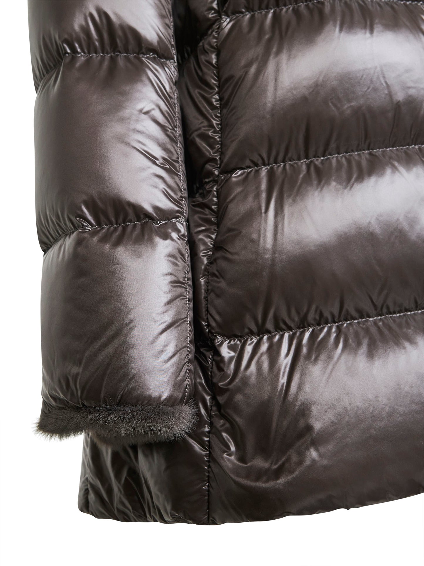 A-Shape in Nylon Ultralight e lady alternative fur grigio