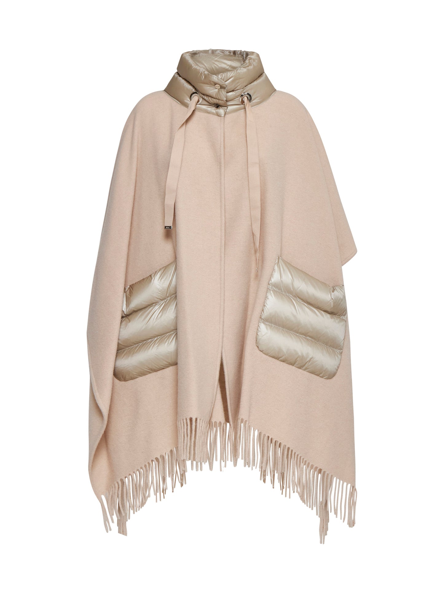 Poncho in warmy e nylon ultraleggero