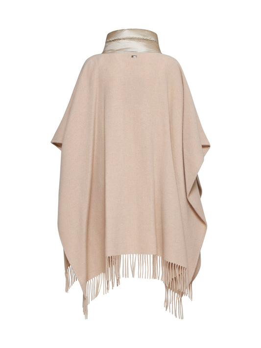 Poncho in warmy e nylon ultraleggero