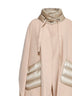 Poncho in warmy e nylon ultraleggero