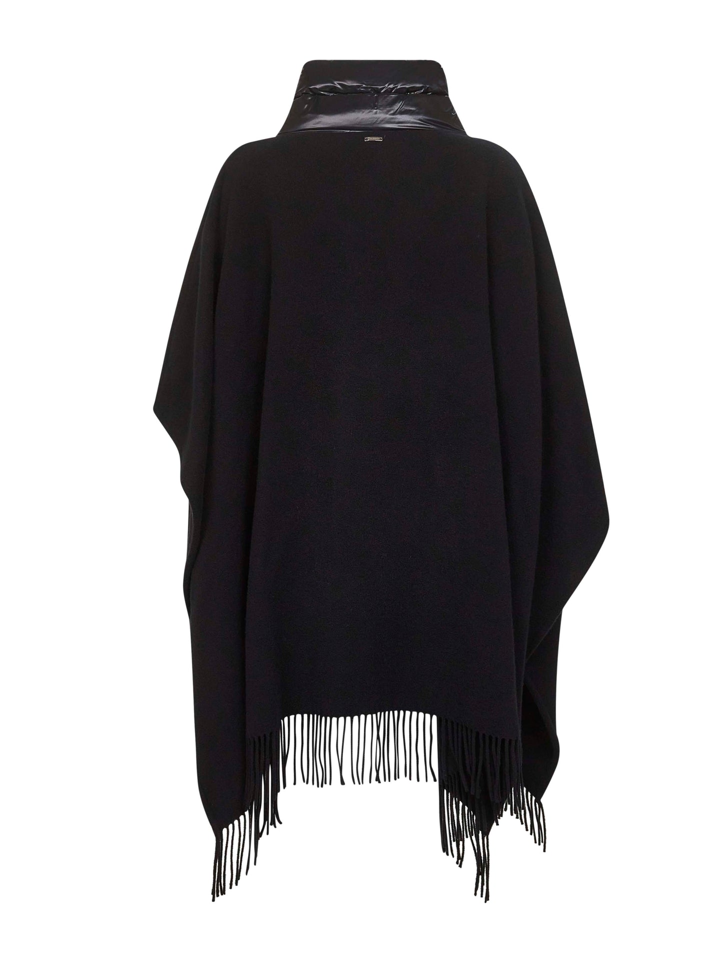 Poncho Resort in warmy e nylon ultralight nero