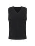 Black pleated tank top