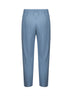 Slate blue TAILORED PLEATS 1 trousers