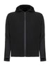 Black MONTHLY COLORS : JULY zip-up hoodie