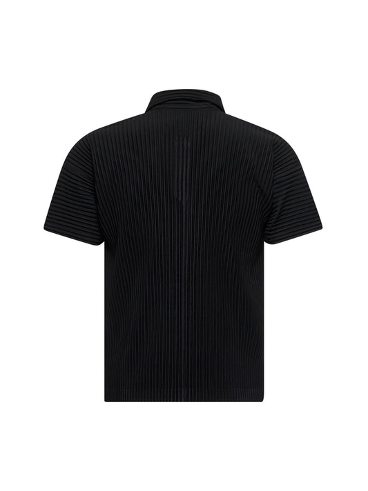 Black BASICS polo shirt