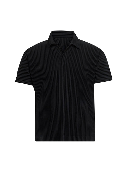 Black BASICS polo shirt