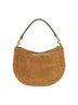 Taupe Oskan Soft Zip shoulder bag