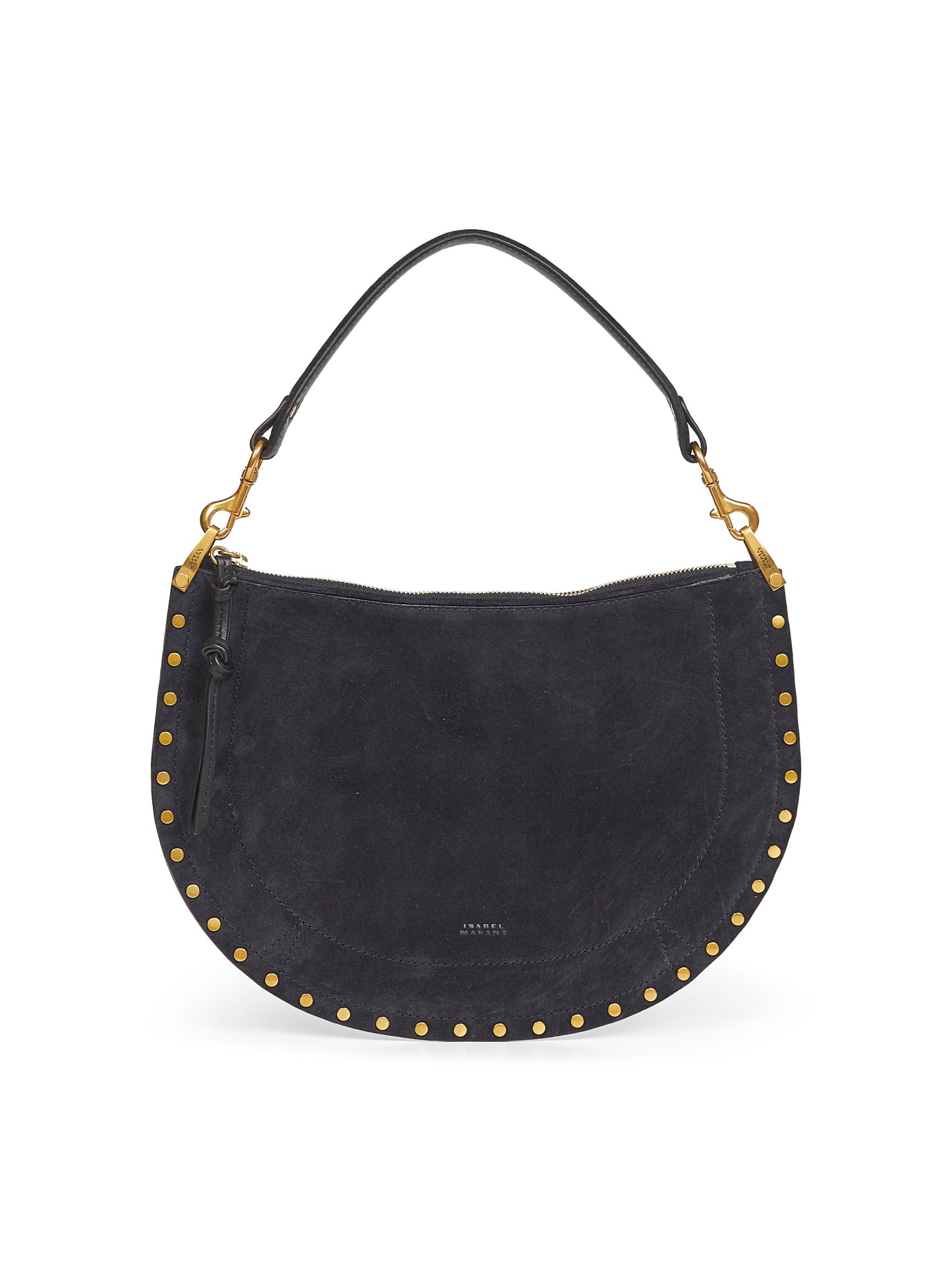 Black midnight Oskan Soft Zip shoulder bag
