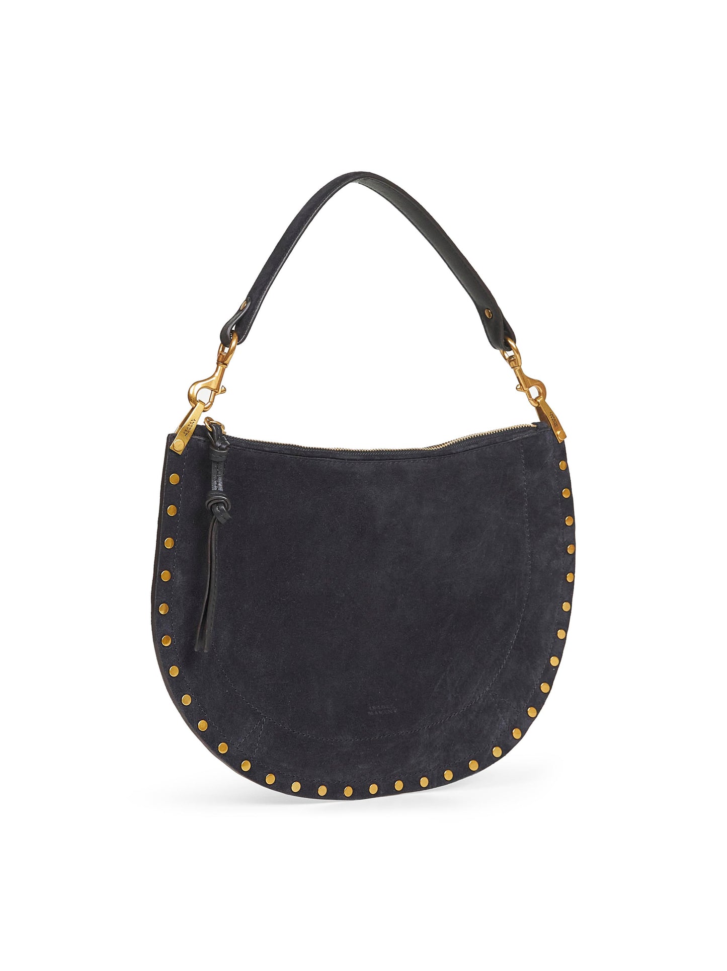 Black midnight Oskan Soft Zip shoulder bag