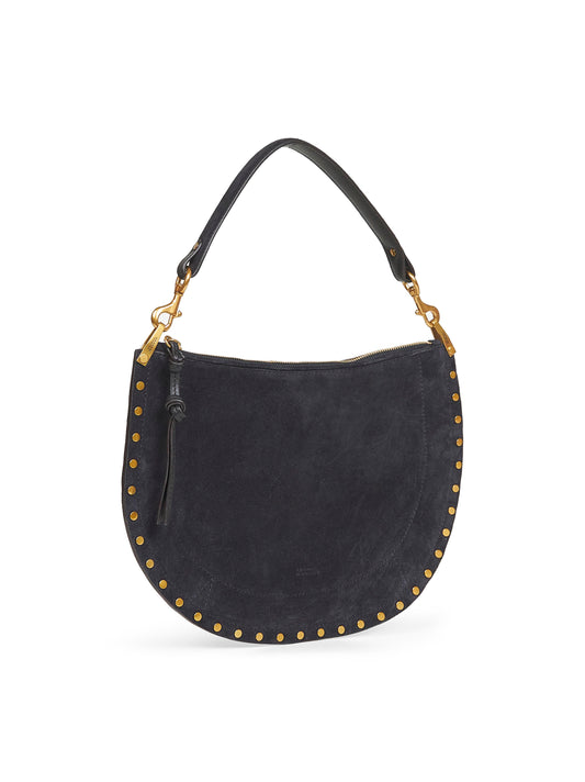 Black midnight Oskan Soft Zip shoulder bag