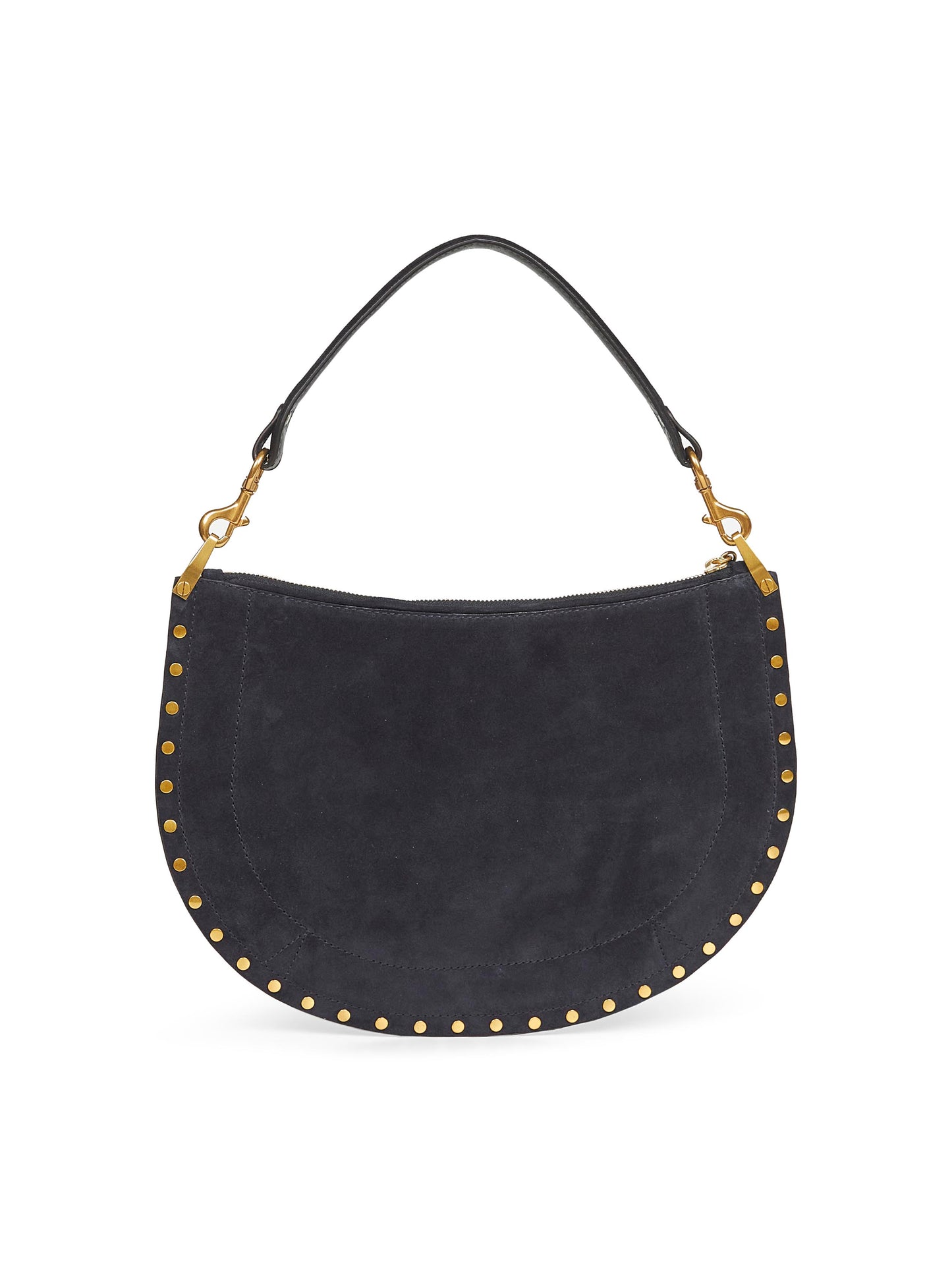 Black midnight Oskan Soft Zip shoulder bag