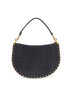 Black midnight Oskan Soft Zip shoulder bag