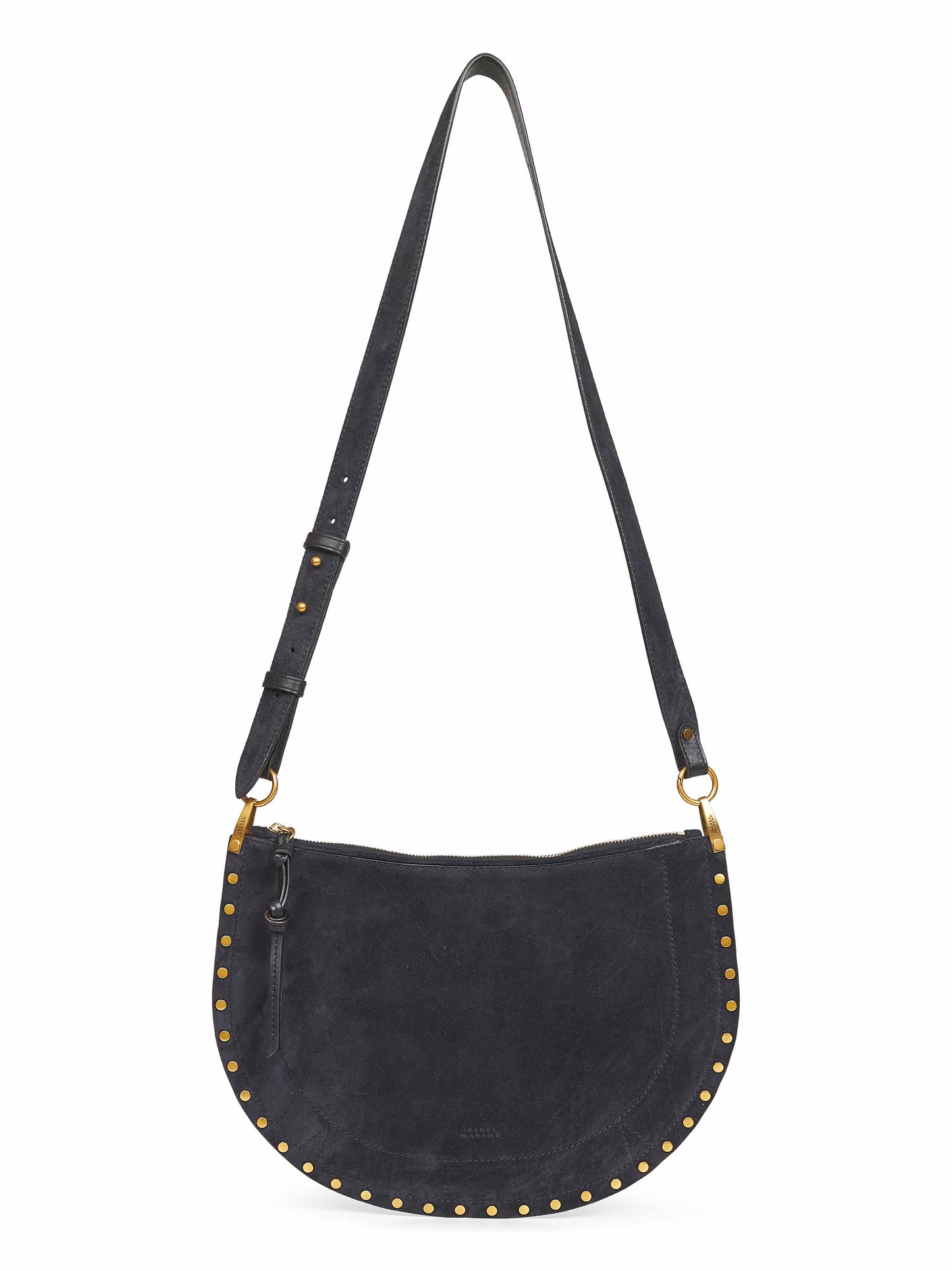 Black midnight Oskan Soft Zip shoulder bag