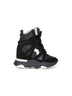 Sneakers con zeppa Balskee in pelle nera
