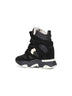 Sneakers con zeppa Balskee in pelle nera