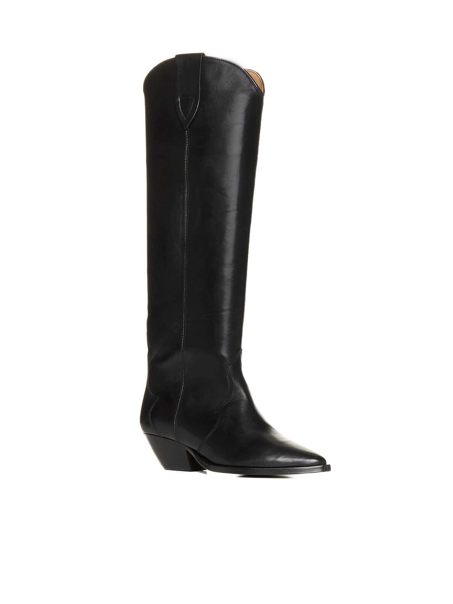 Denvee Western Boots in Calfskin Leather