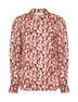 Floral print jacquard Ilda shirt