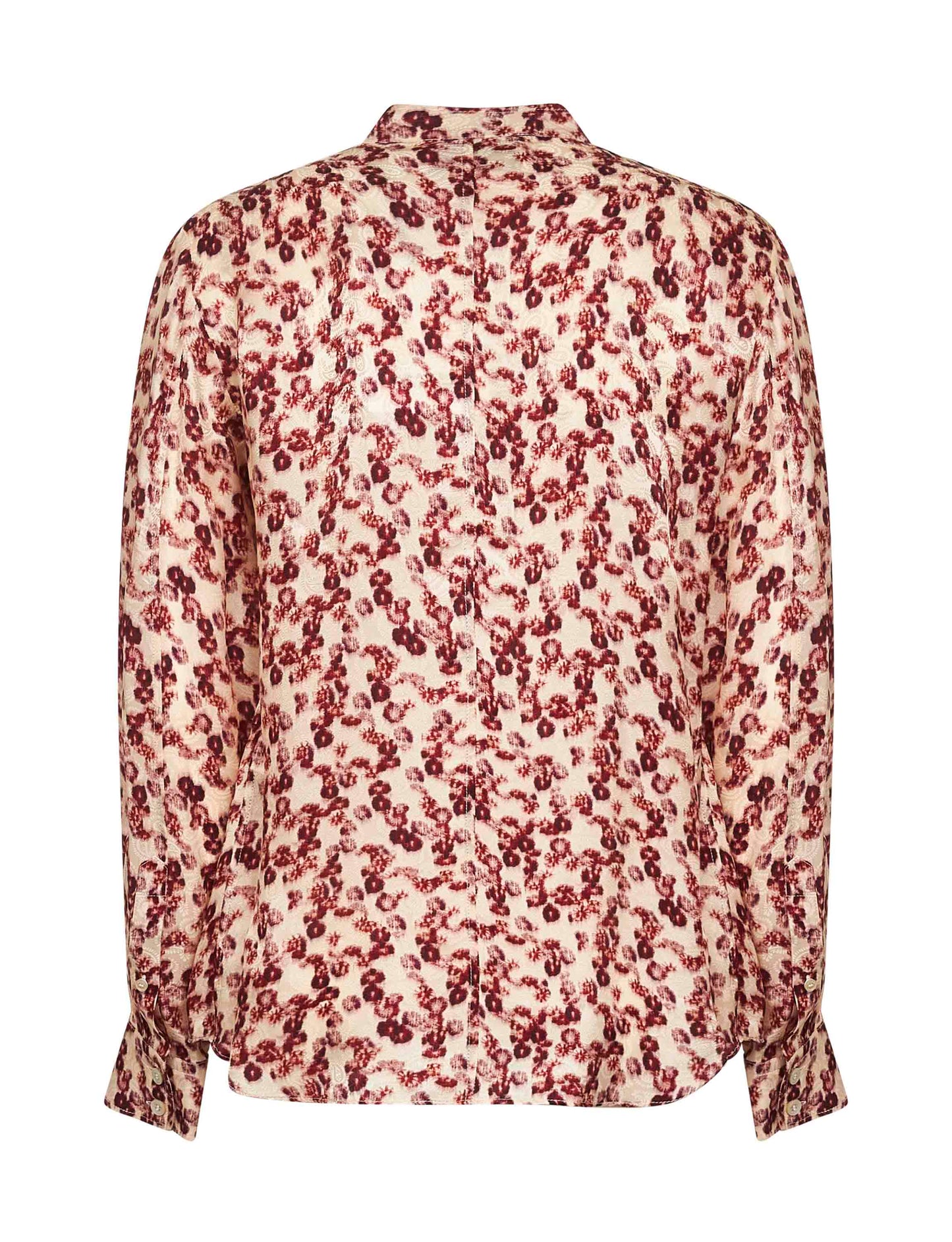 Floral print jacquard Ilda shirt