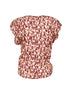 Floral print jacquard Lonea top