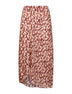 Floral print jacquard Lisanne midi skirt
