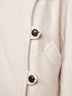Ecru wool blend Hanis short coat
