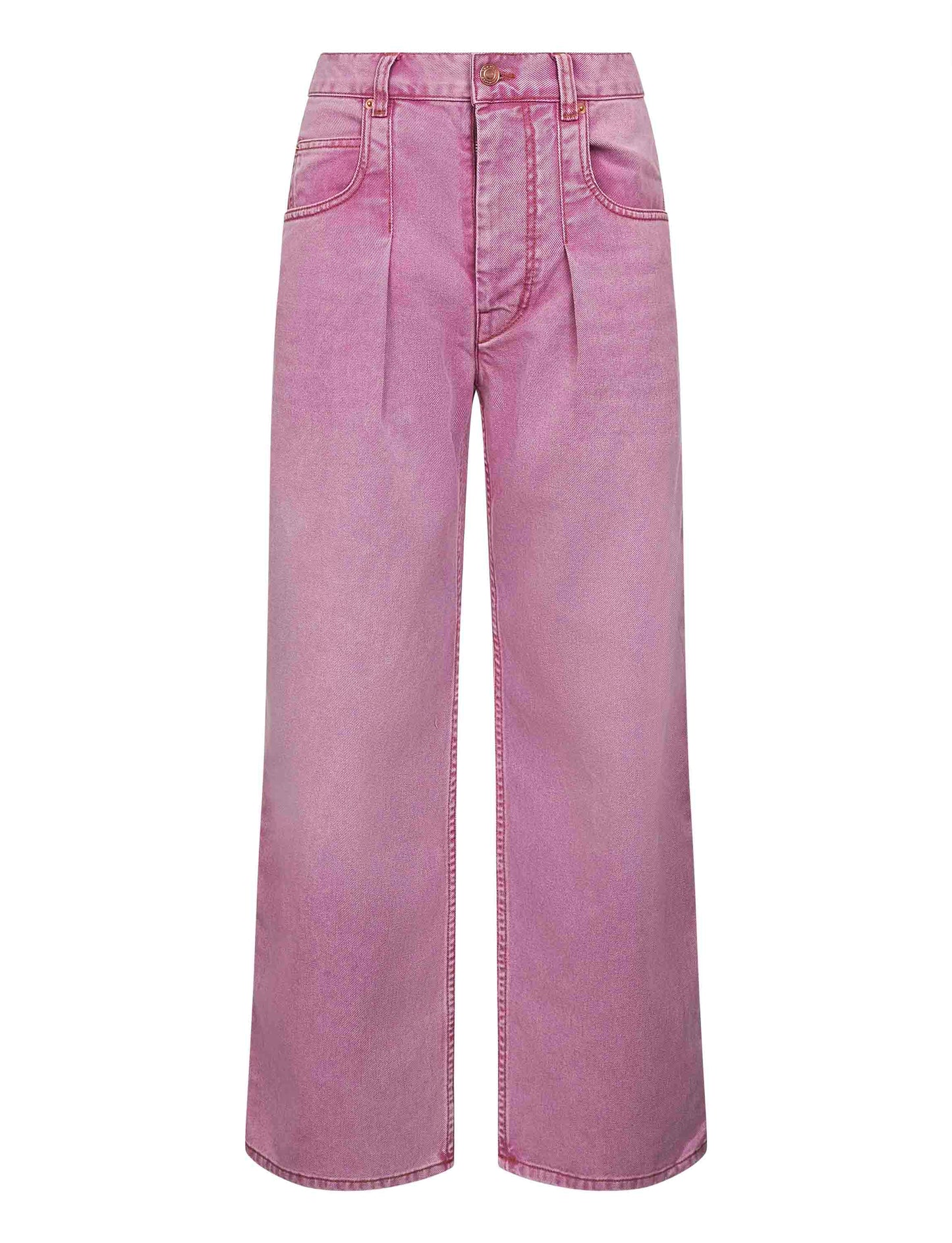 Jeans Rodaynaf in denim rosa