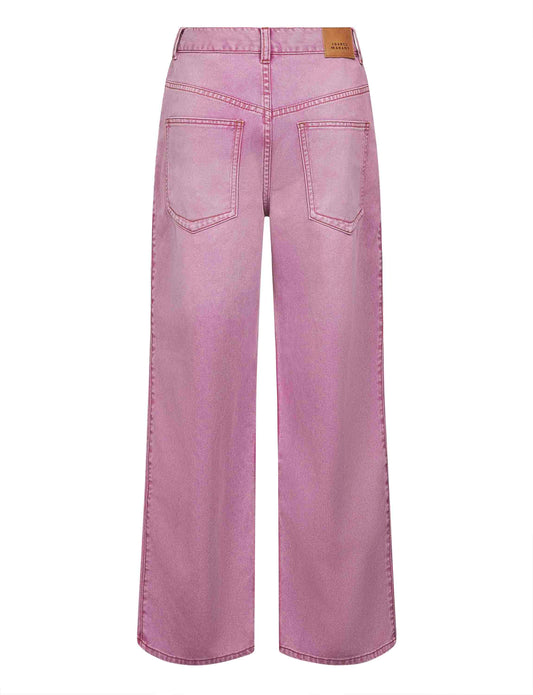 Jeans Rodaynaf in denim rosa