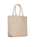 Borsa con logo ricamato in cotone