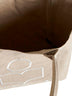 Borsa con logo ricamato in cotone