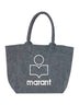 Faded black Small Yenky tote bag