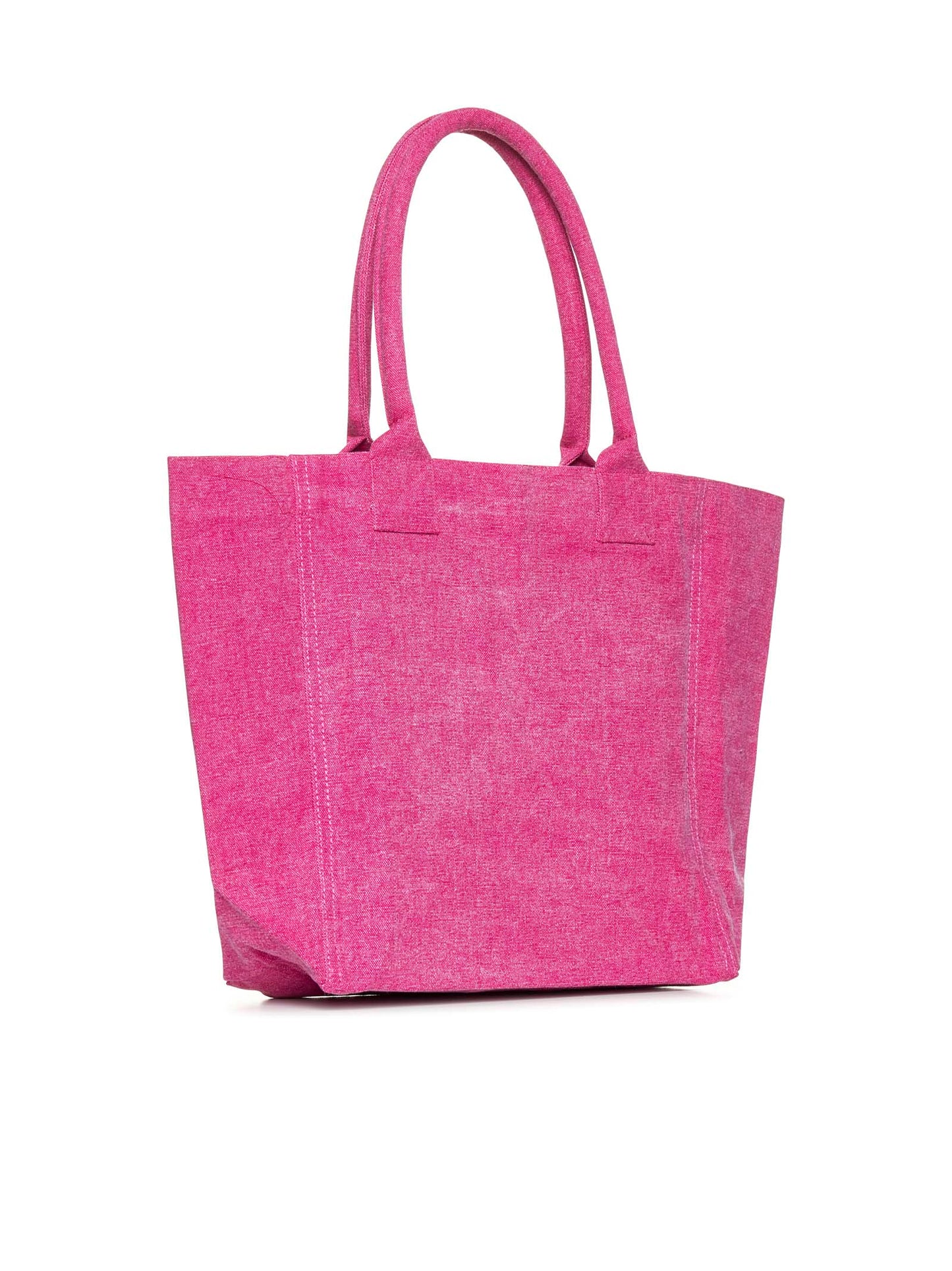 Small Yenky bag in faded-effect cotton with logo