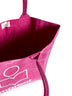 Small Yenky bag in faded-effect cotton with logo