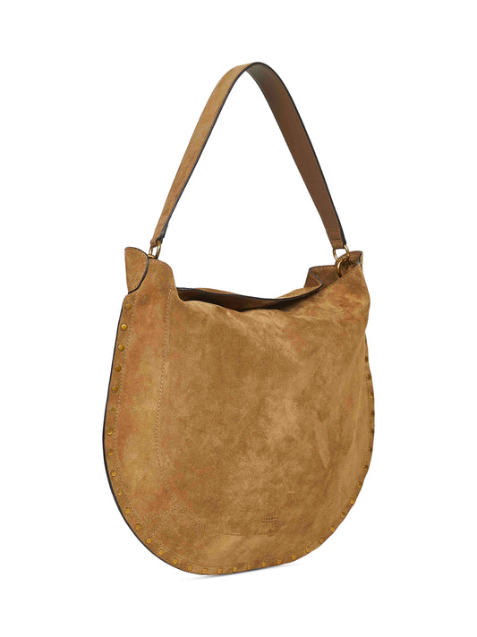 Taupe Oskan Hobo Soft shoulder bag