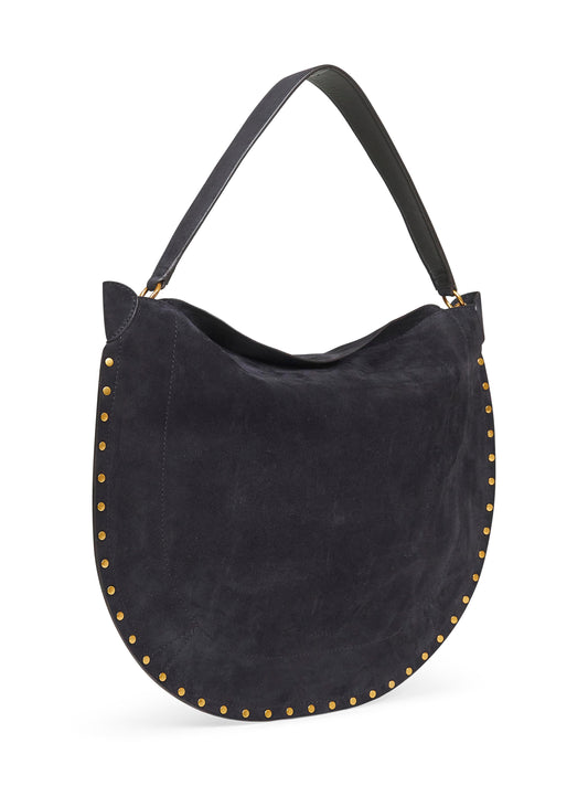 Borsa a spalla Oskan Hobo Soft blu