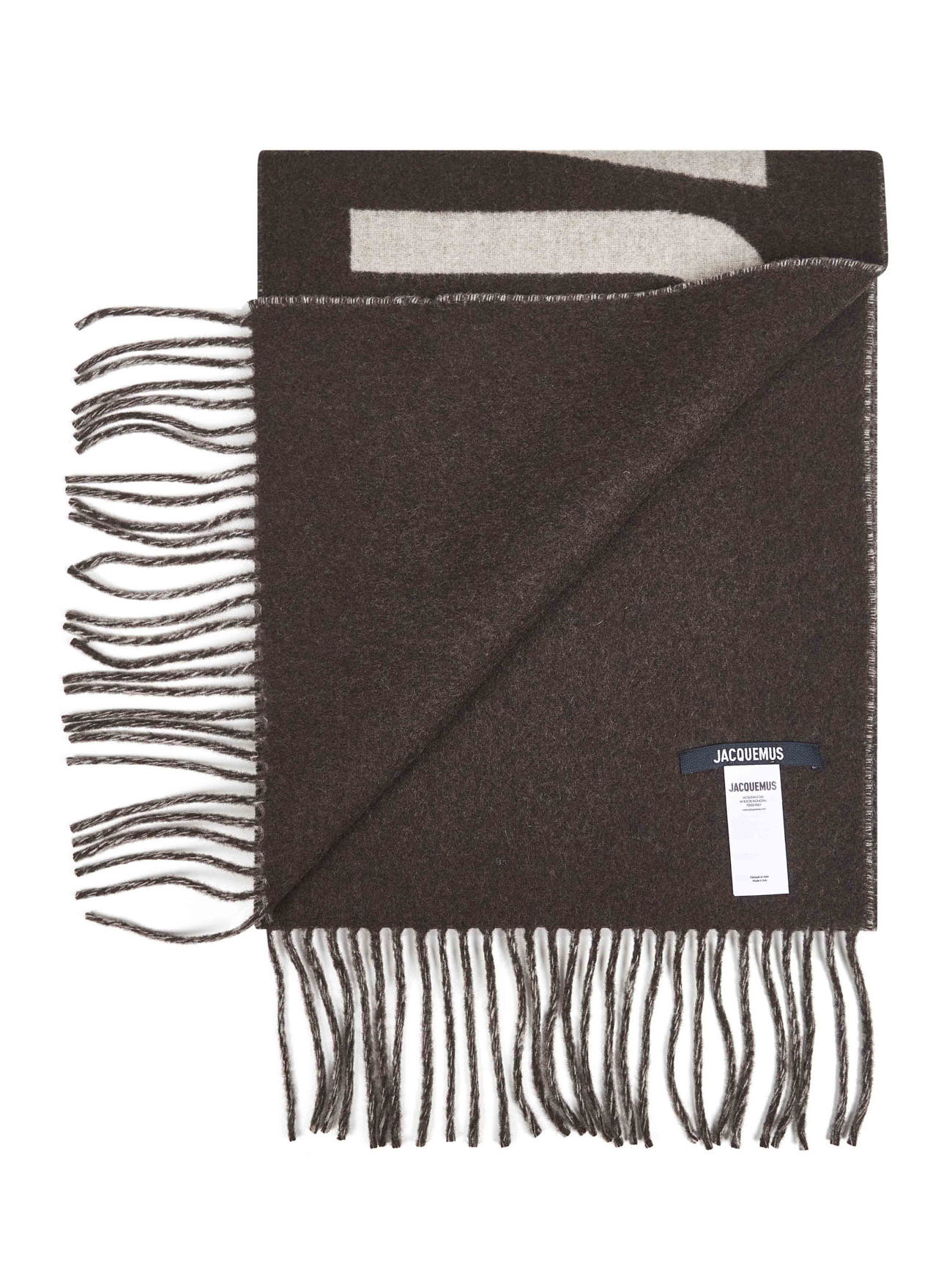 Sciarpa La sciarpa Jacquemus marrone