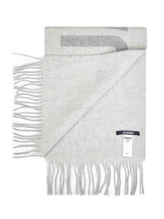Grey The Jacquemus scarf