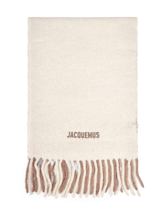 Beige The Moisson scarf<BR/>