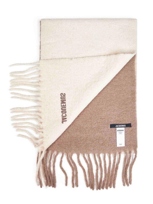Beige The Moisson scarf<BR/>