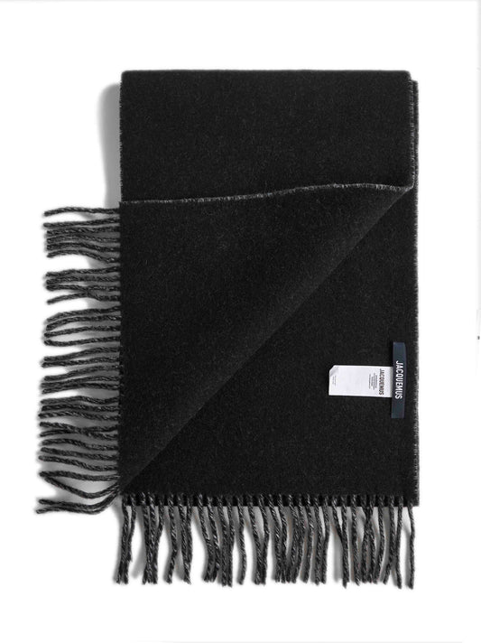 Black The Rond Carré scarf