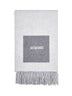 Grey The Rond Carré scarf