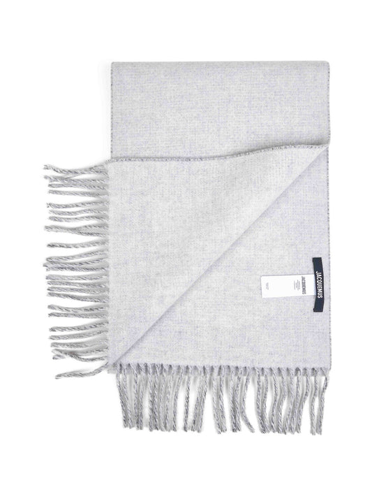 Grey The Rond Carré scarf