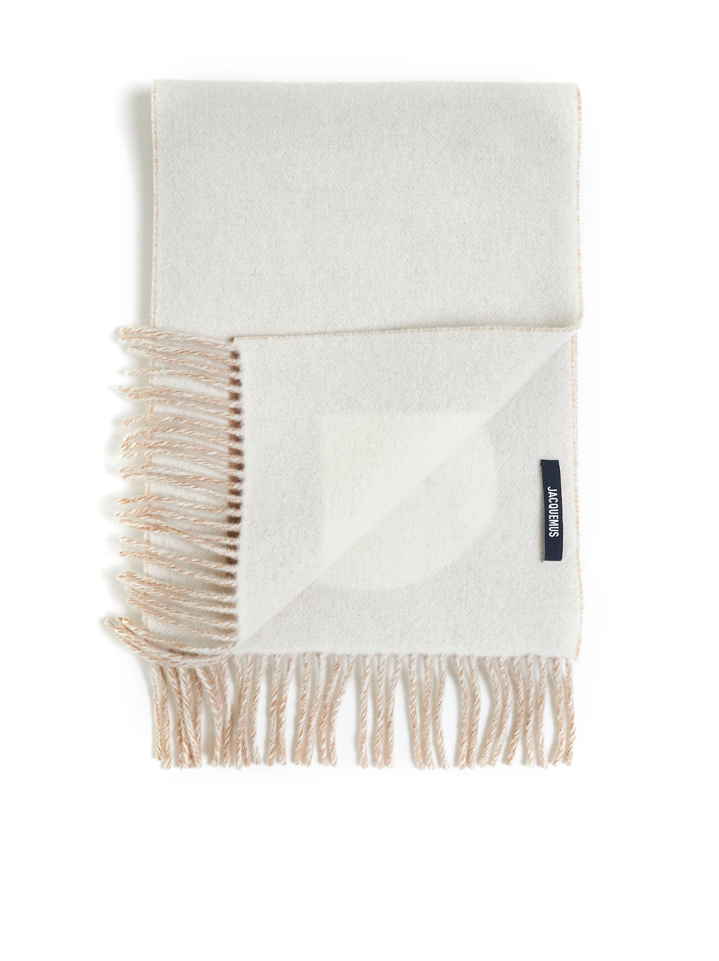 Jacquemus fringed scarf